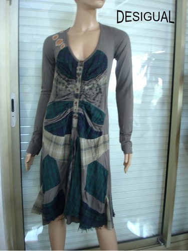 Robe desigual asymetrique - robe,