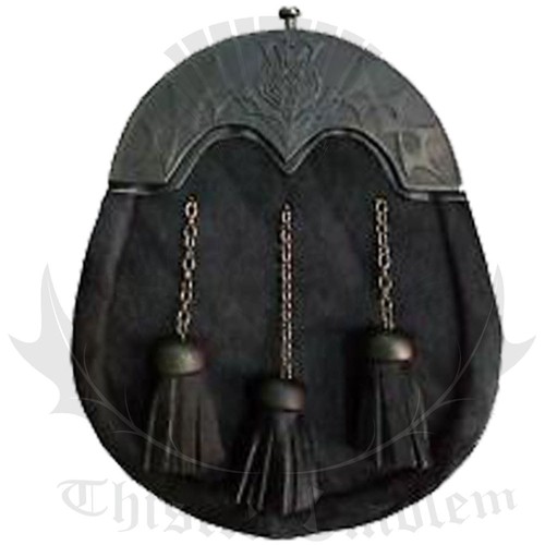 écossais robe cuir - cuir, kilt