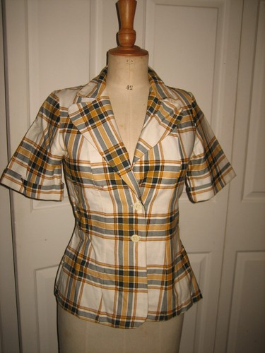 Authentique veste ecossaise - veste,