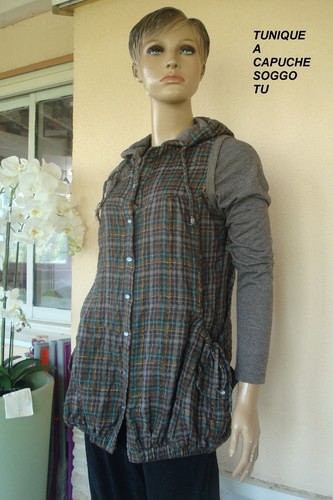 Robe tunique soggo - soggo, ecossaise