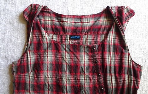 Robe coton léger - , écossais