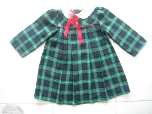Robe fillette ans carreaux - robe,
