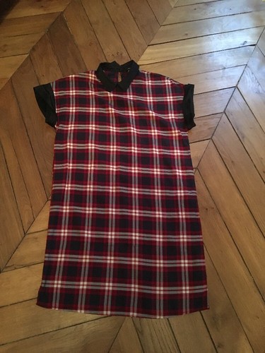 Robe monoprix tissu ecossais - monoprix,